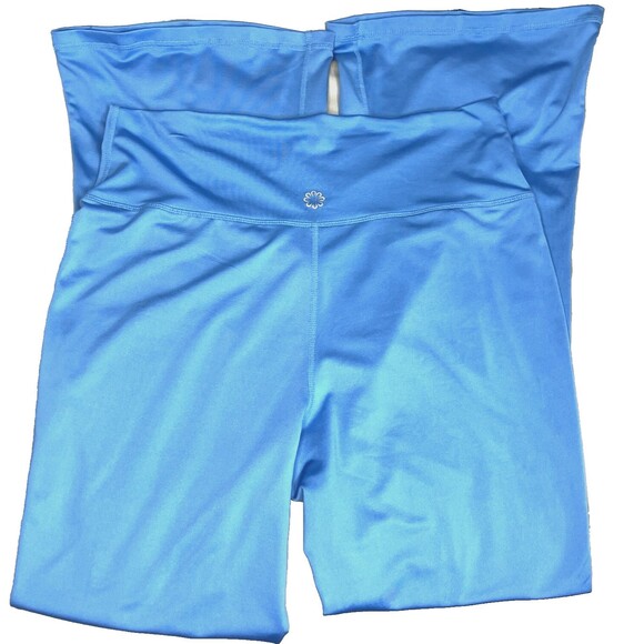 Pro Player Leggings Wide Leg Yoga Pants Wicking Stretch 1X Women Blue Athleisure - Picture 6 of 12